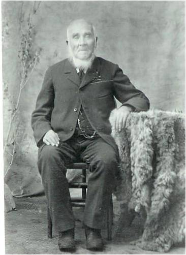 William Greenwood A black and white photo of mormon William Greenwood.