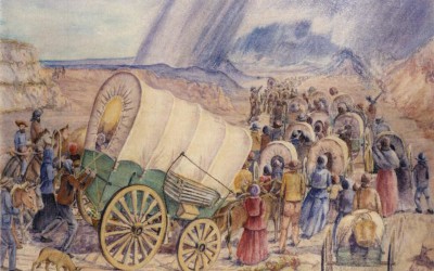The Amazing Blind Pioneer who Walked Across the Plains