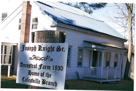 The Restoration of the Joseph Knight Sr. Home in Nineveh, New York