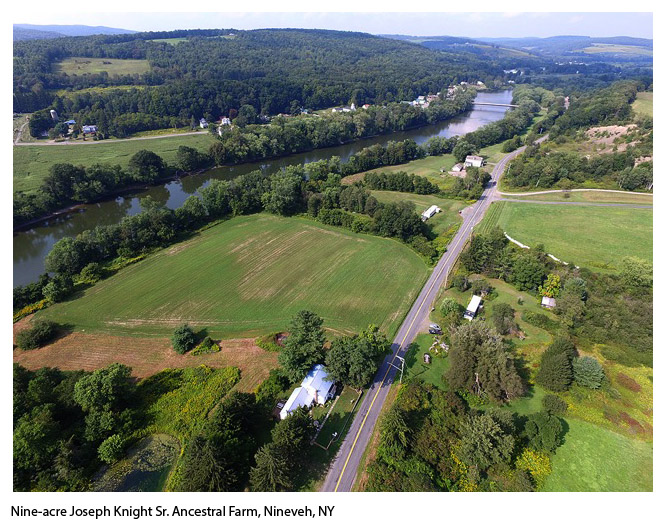 Joseph Knight Farm Aerial